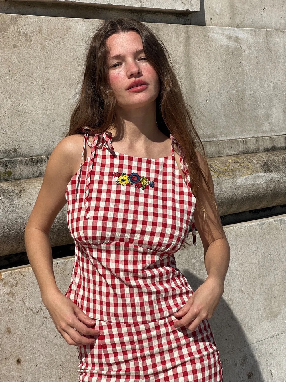 Lisa Says Gah Lucy Gingham Top